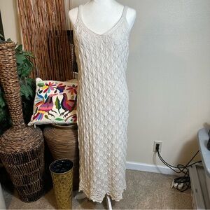 Freshman Cream Knit Dress